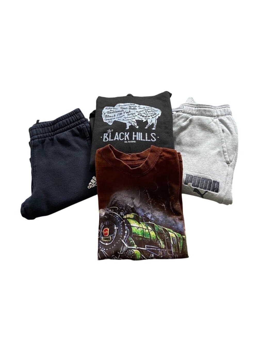 Bundle of 4 Pieces Boys Size 10/12 Clothing Back To School Casual Fall Play Cute